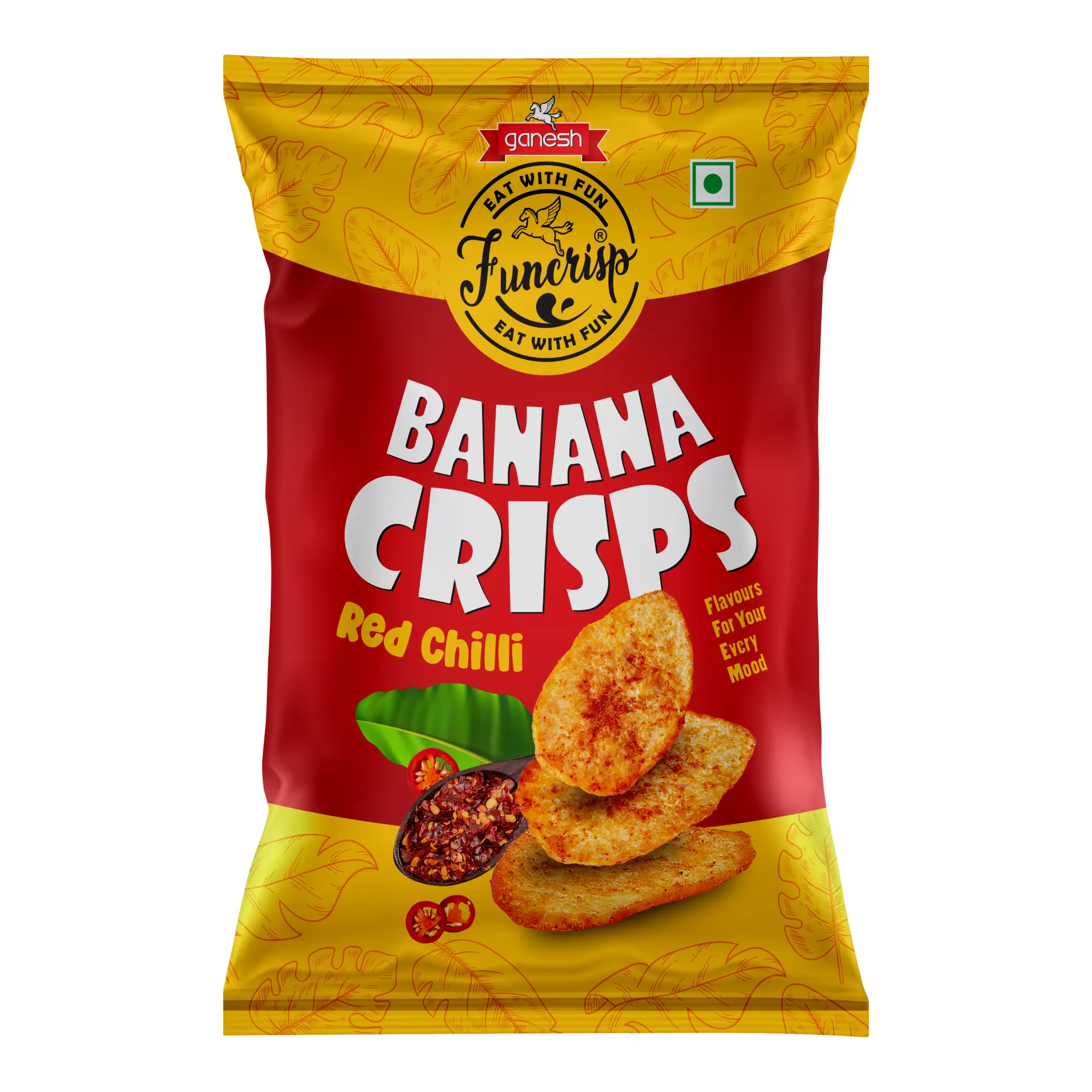 Red Chilli Banana Crisps